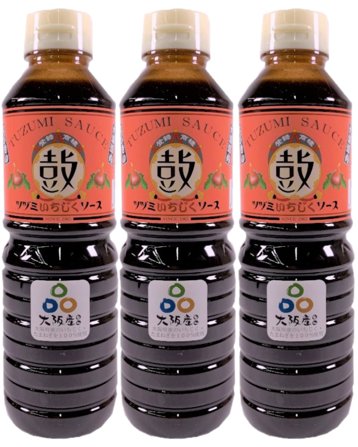 Amazon.co.jp: ツヅミ いちじくソース 500ml×3本セット : 食品・飲料