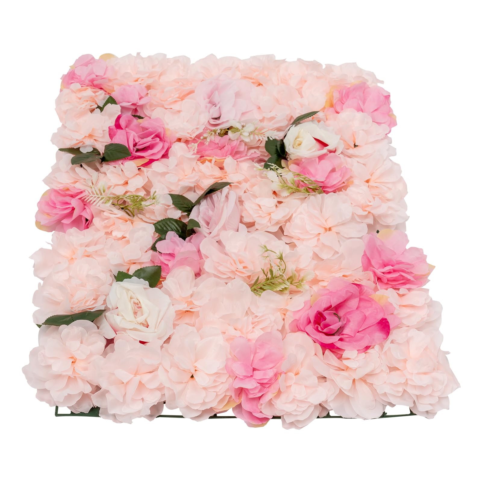 6 pannelli da parete per fiori, 40 x 60 cm, decorazione di fiori artificiali, pareti di rose, rose, piante acquatiche, fiori da parete, sfondo fai da te, per feste di matrimonio