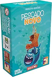 Galápagos, Pescado Novo, Jogo de Cartas para Amigos, 2 a 4 jogadores, 30 minutos por partida