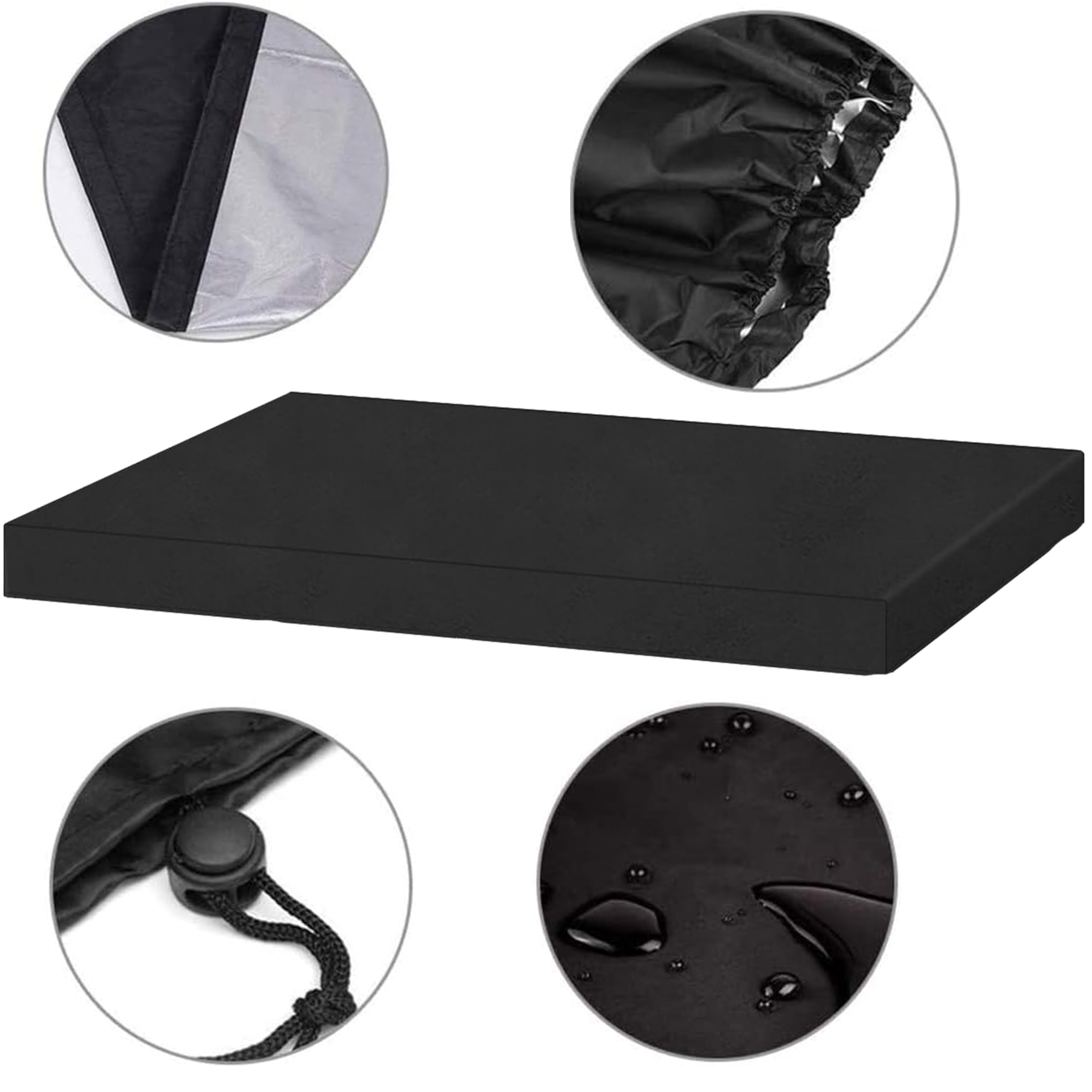Housse Tapis de Course électrique Pliable Housse Walking Pad en Tissu Oxford 420D avec Cordon de Serrage - Étanche à la Poussière Imperméable Durable - 130x65x15cm