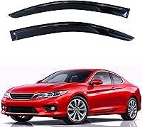 Vista 75 de KPY Moldura deflectora de viento con protección contra la lluvia compatible con GMC Terrain 2018-2023, 4 unidades, para ventana lateral, autoadhesiva