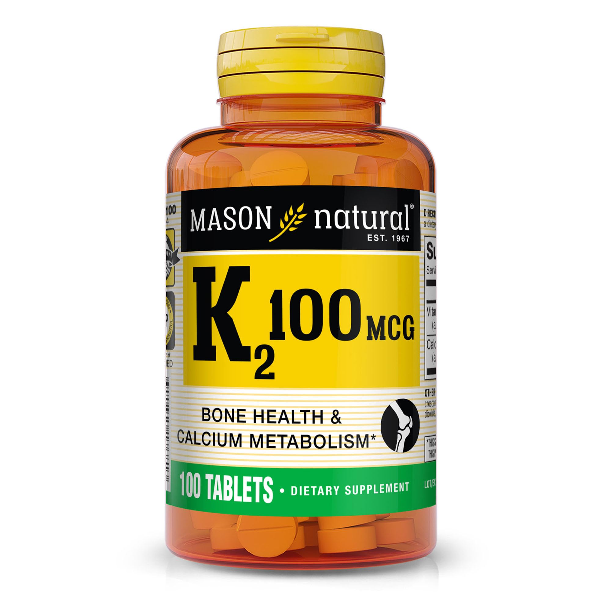 Mason Natural K2 100 Mcg -100 Tablets