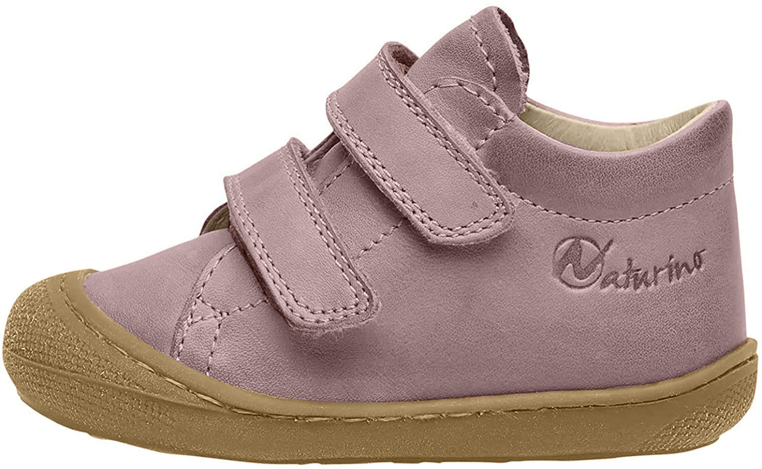 Naturino Cocoon VL-Lauflernschuhe aus Nappaleder Altrosa 17