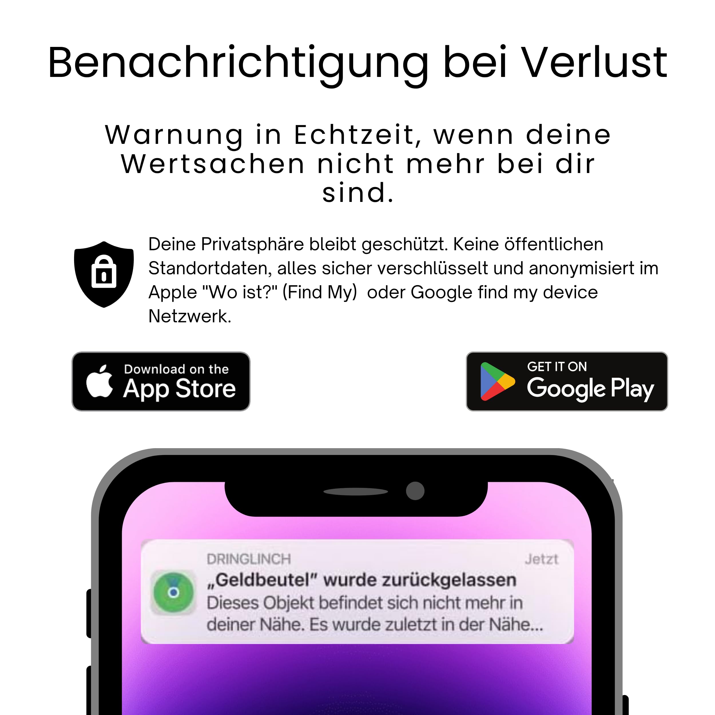 Traceur GPS Smart Tag Carte pour portefeuille [Android & iOS] Étanche Localisation mondiale iOS où se trouve et Google find My Device APP