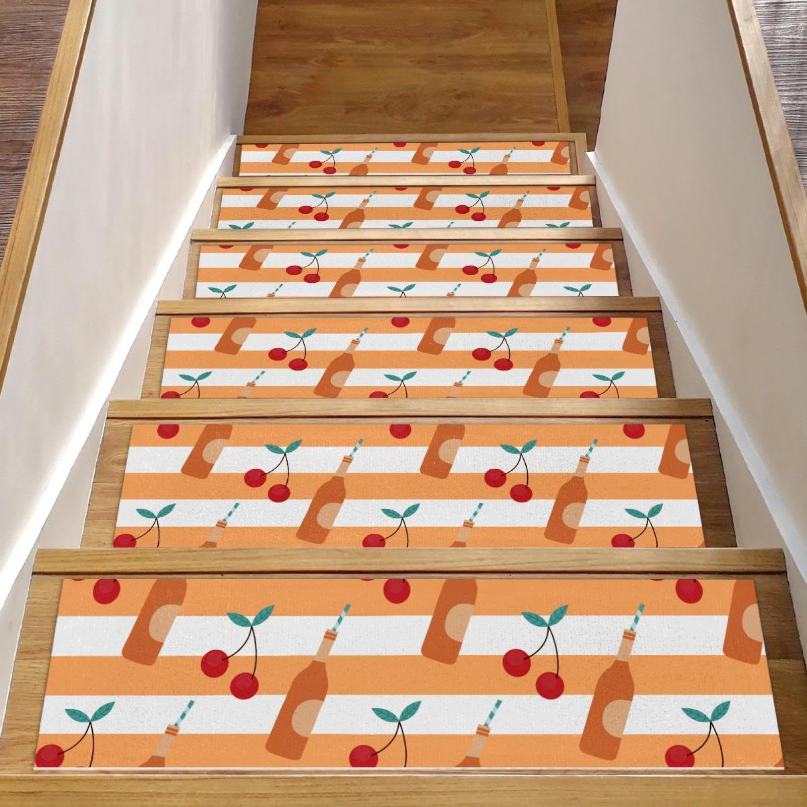 Tapis d'escalier antidérapants lavables pour le confort des chiens et chats