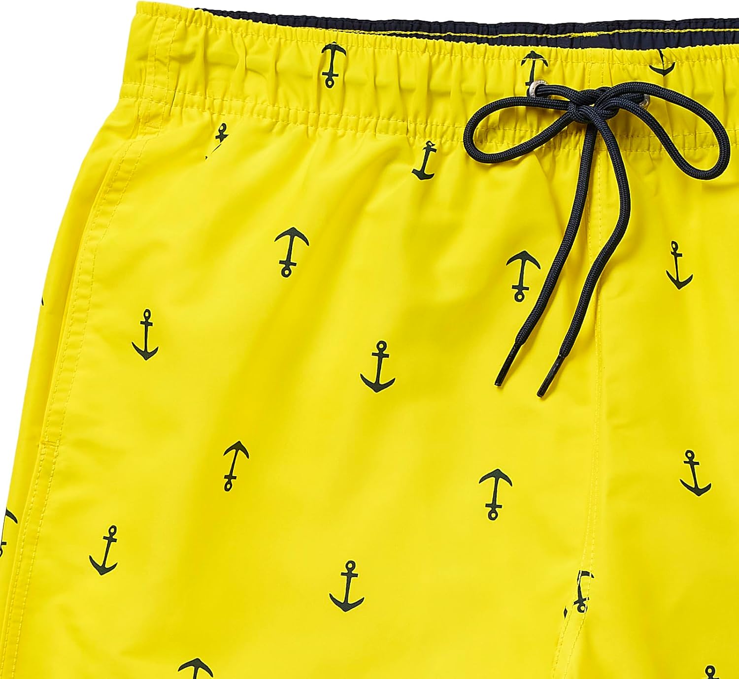 Nautica Mens Quick Dry All Over Classic Anchor Print Swim Trunk - Image 5