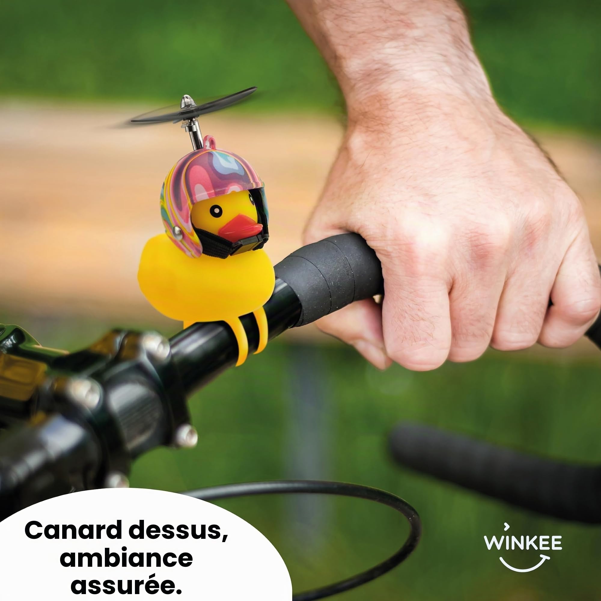 Canard Sur Vélo En étain – Jouet Mécanique à Remonter, Genoux Mobiles, Pédales – Vintage, Collection, Décoration, Fabriqué à La Main