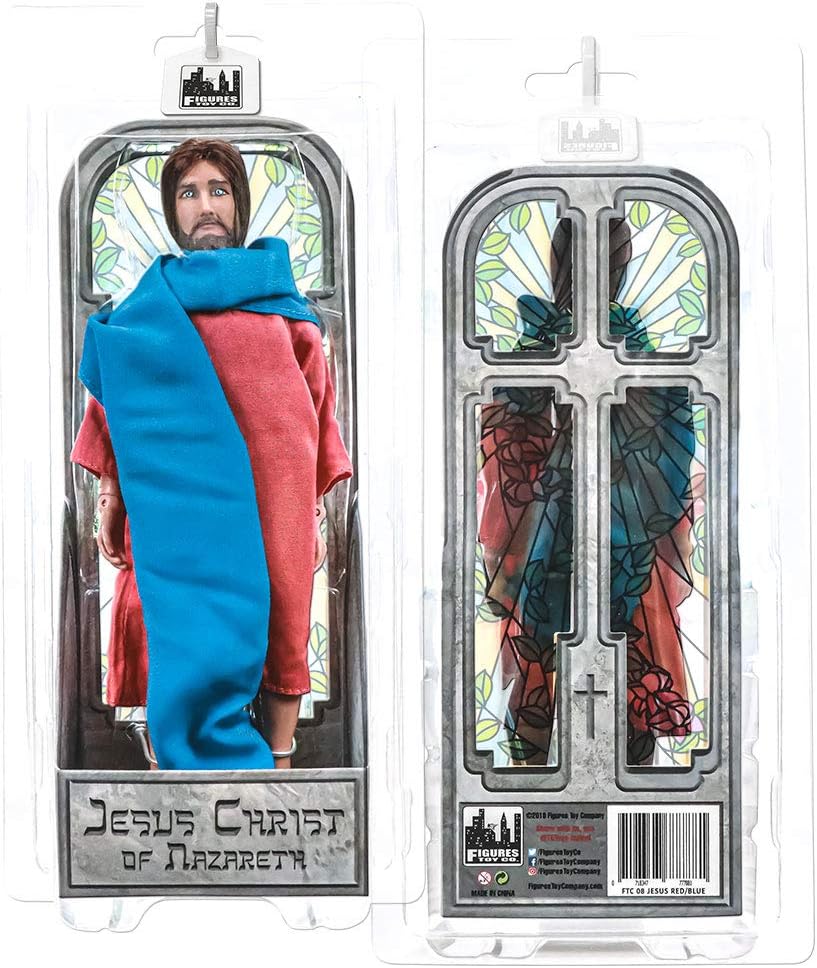 Figures Toy Company Jesus 8 Inch Retro Action Figure [Red Robe]