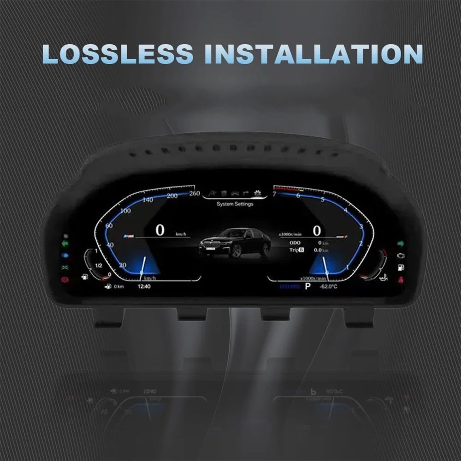Dla Bmw 5 6 7 serii F01 X3 F25 Cyfrowytachometrsamochodowy