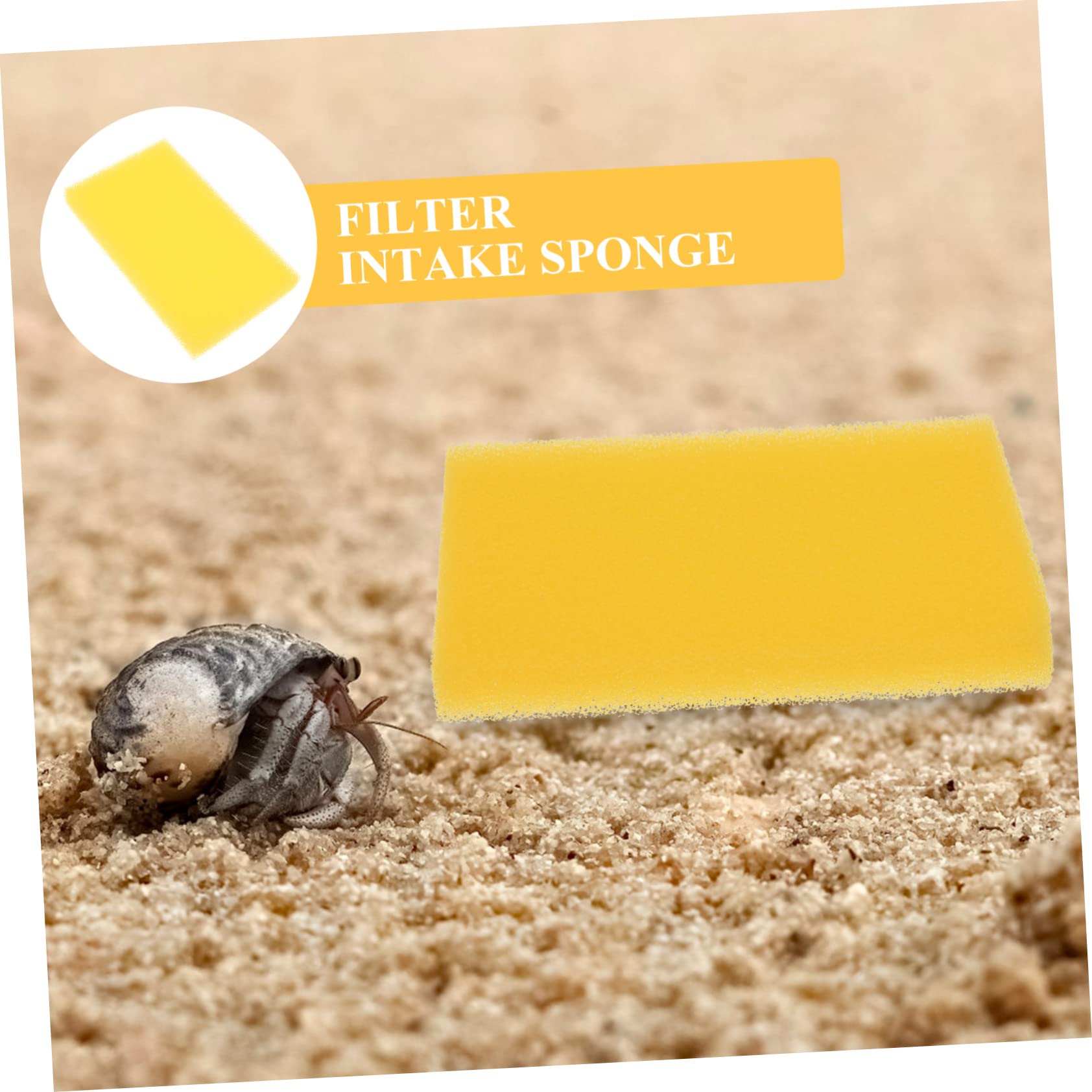 20piezas Esponjas Bioquímicas De Algodón para De Esponjas Absorbentes para Filtración y Terrarios y Peceras Diseño De Color