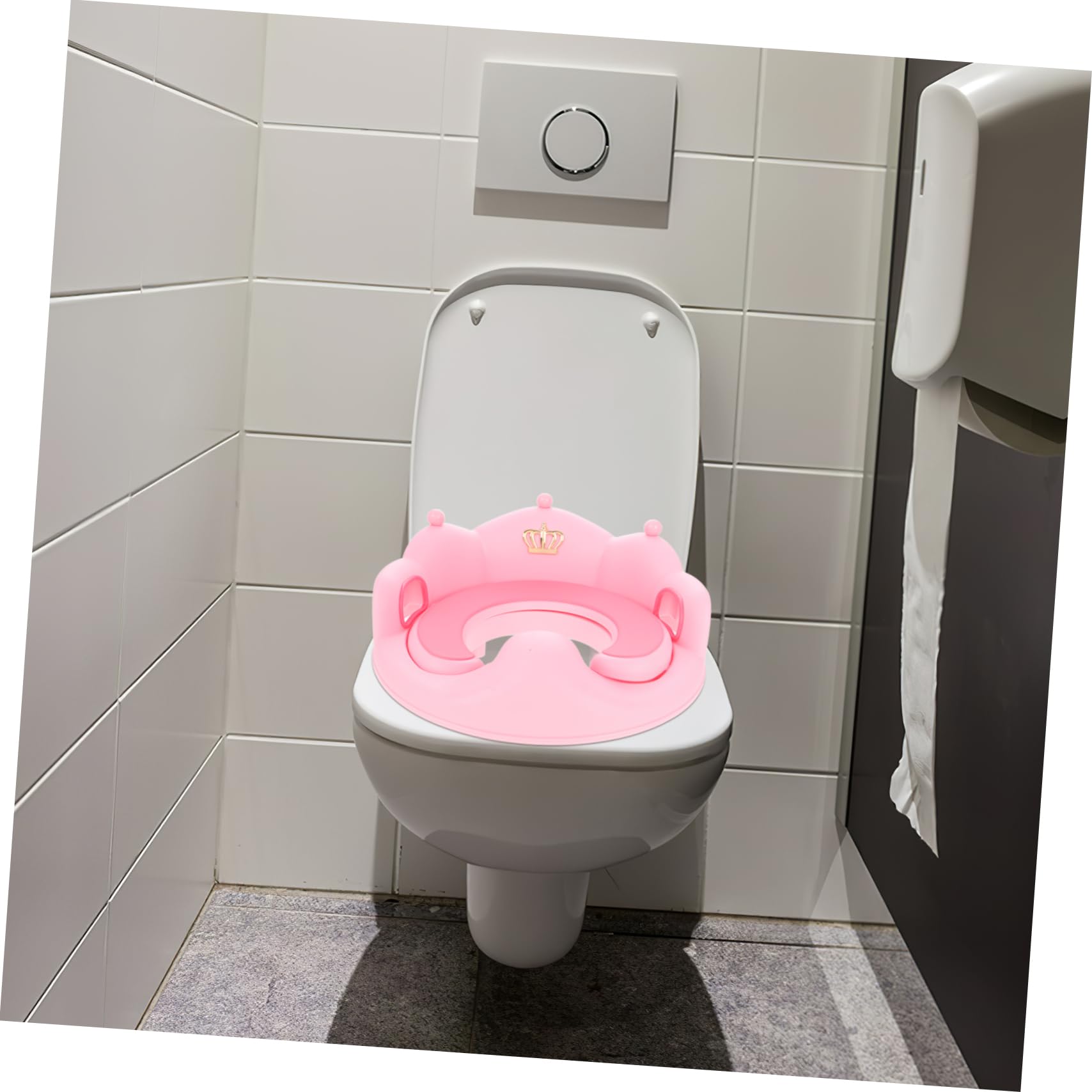 Asiento De Inodoro Para Pequeños Entrenamiento Viaje Antideslizante Fácil Limpiar Pp