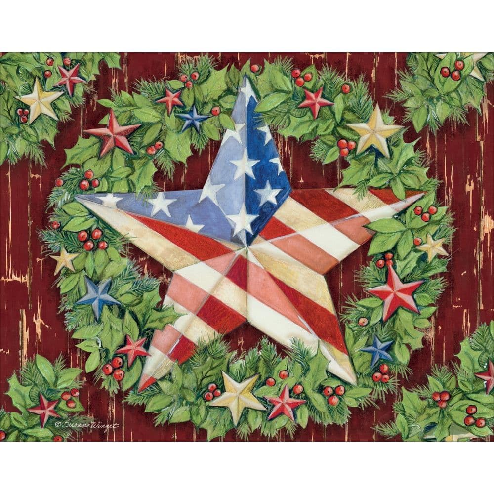 Lang Americana 1004907 Weihnachtskarten in Box