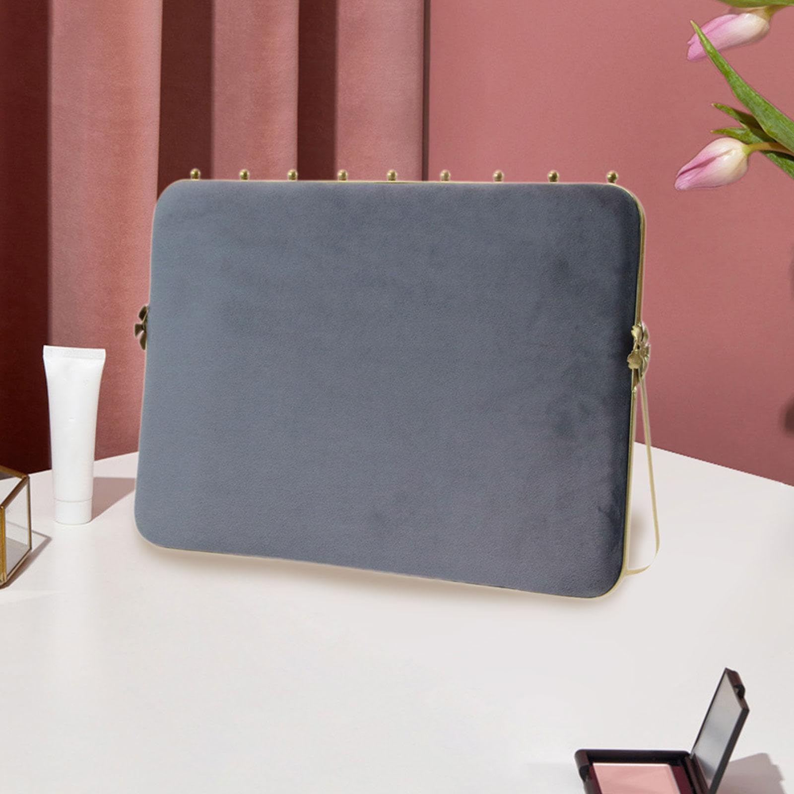 Soporte de exhibición de joyas, collar de escritorio para el hogar, soporte de encimera para accesorios, perfecto para tiendas minoristas y uso personal, diseño elegante y funcional