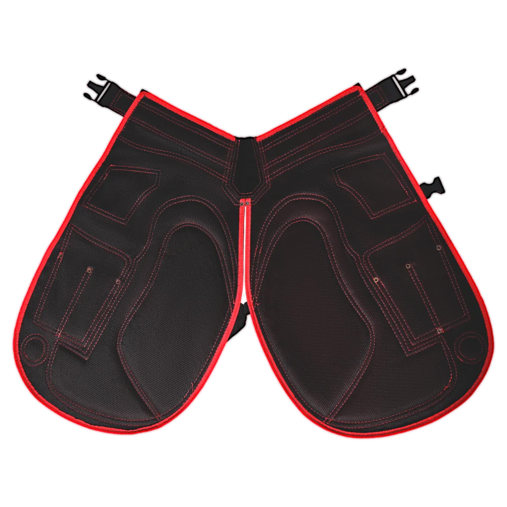 EQUESTRIAN STORE Delantal de herradura de 65 cm, lona de piel de forja premium, delantales de herrador, ante auténtico, delantal para herramientas de herrador, gorras de recorte, cuidado de pezuñas,