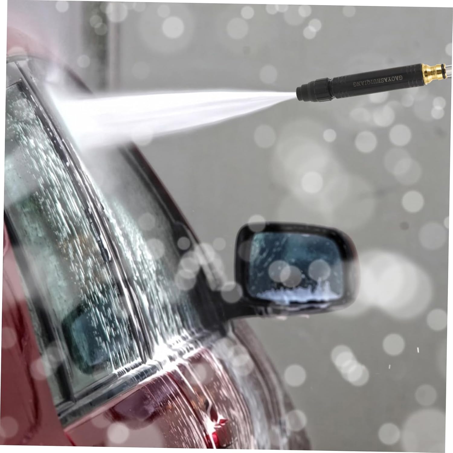 VALICLUD High Pressure Water Hose Nozzle Durable Heavy Duty Sprayer for Cleaning for Car Washing and Household Use Upgraded Design for Performance