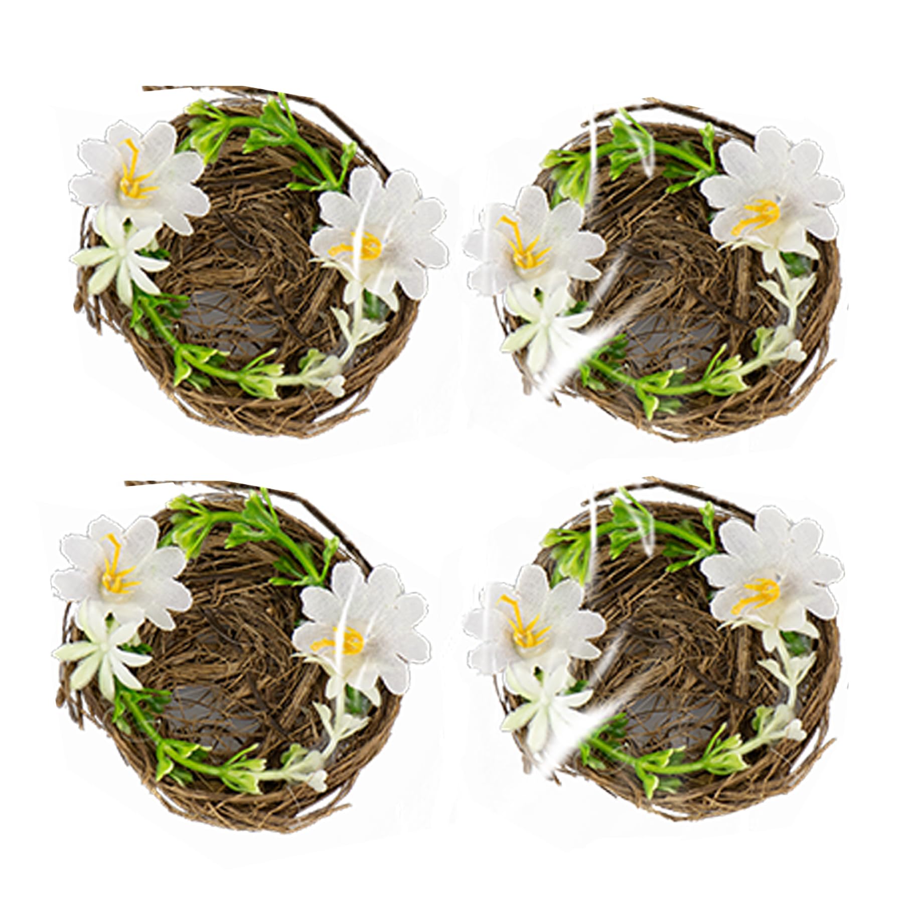 Widdle Gifts Easter Decorations, Bonnet Making, Arts and Crafts - 4 Pack Craft Nests 2931