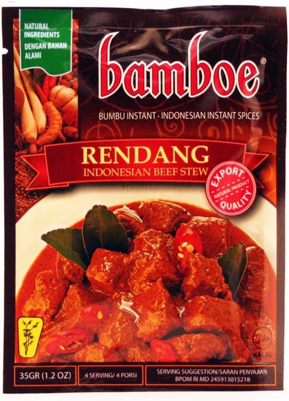 Bumbu Rendang (Beef Stew Seasoning) - 1.2oz (Pack of 1)