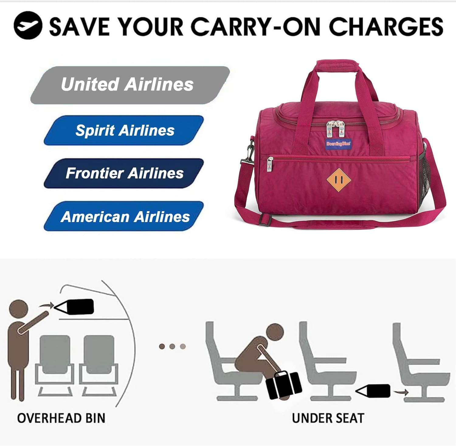 17X10X9 Inches United Airlines Personal Item Under Nepal Ubuy