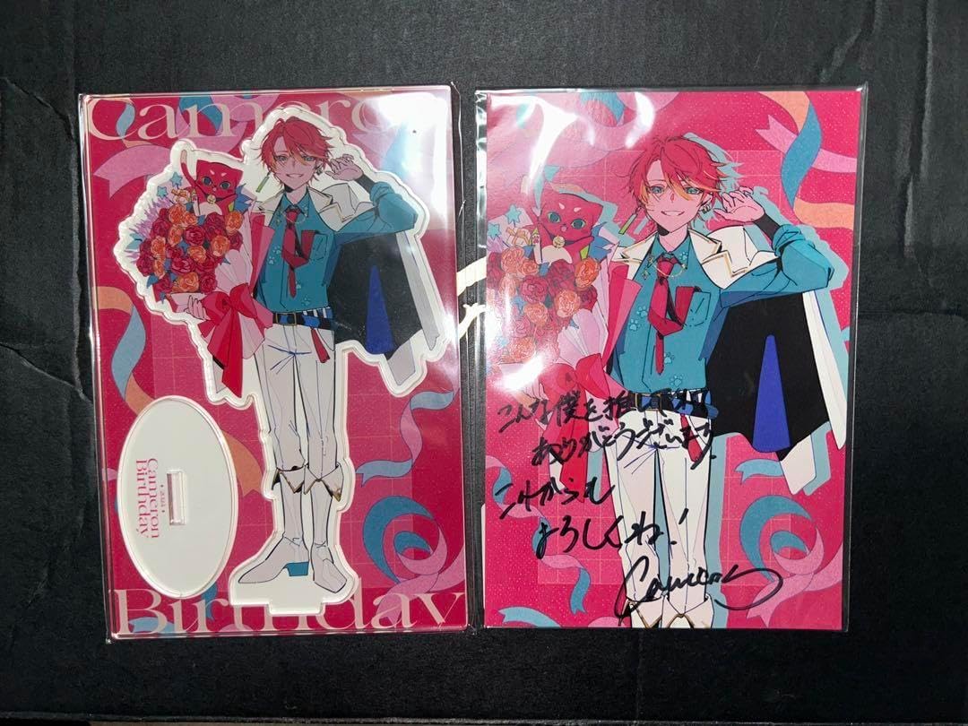 女子研究大学 キャメロン アクリルスタンド バースデーサイン入り 女子