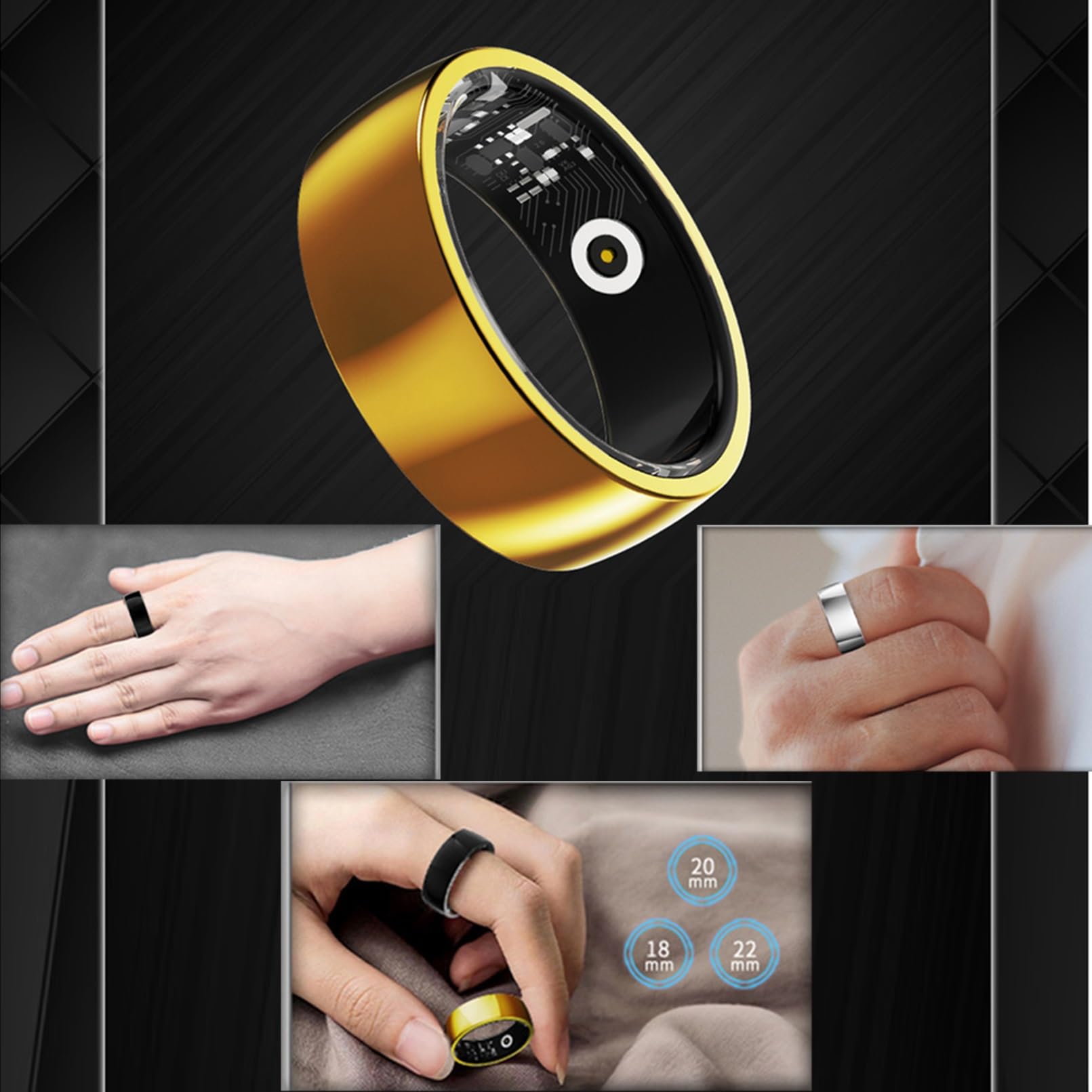 Amazon.co.jp: サブスクリプションアプリ不要のスマートリング