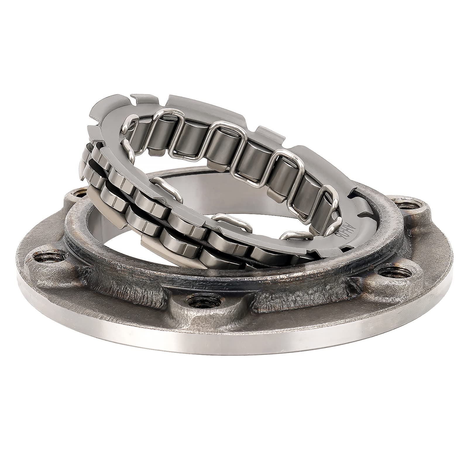 AHL Arranque brida del volante del embrague y rodamiento unidireccional 13194-1094 92048-0002 para Kawasaki KSV700 KFX 700 2004-2009 2011/KVF650 Prairie 650 4X4 2002-2003
