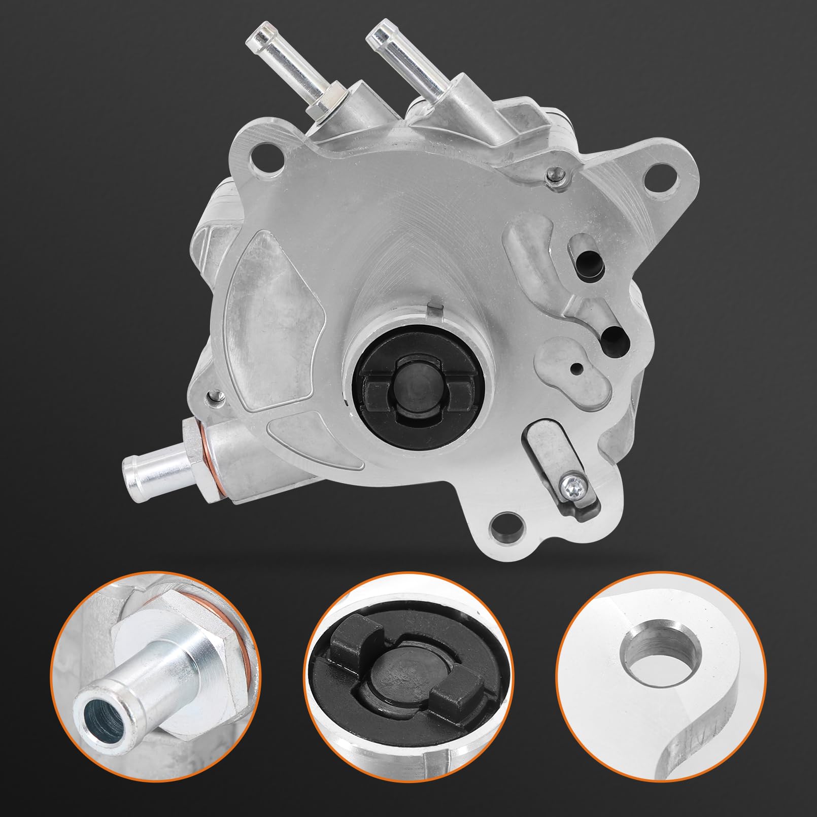 Unterdruckpumpe Kompatibel mit Aud1 A3 A4, Vakuumpumpe Kompatibel mit V-W Golf V Jetta III Pa-ssat Touran, Kraftstoffpumpe 03G145209, 03G145209C, 03G145209D