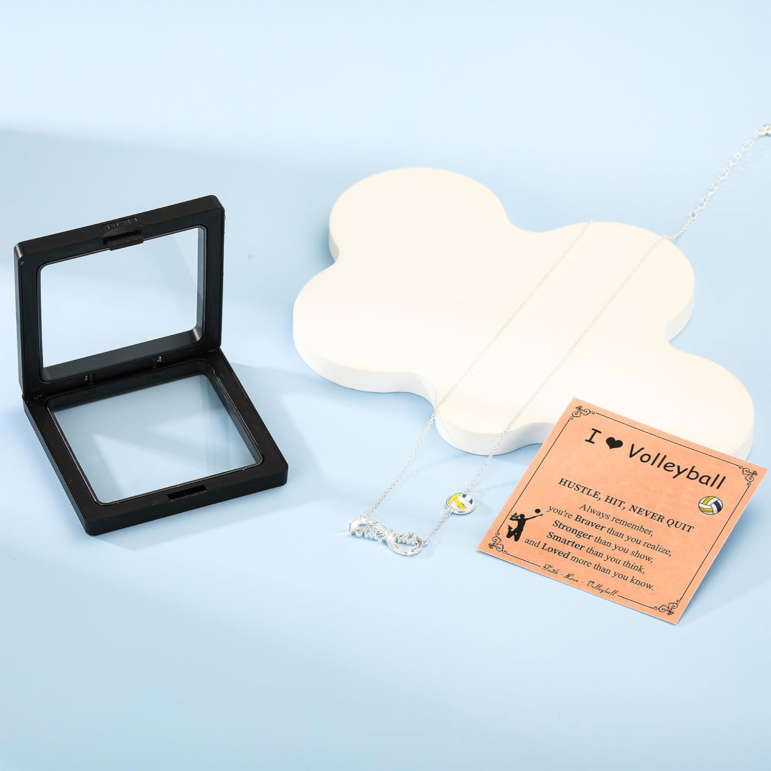 Softball/Football/Volleyball/Soccer/Basketball Necklace for Girls,Sports Accessories Jewelry Gifts for Teen Girls Players Fan Coach Team - Image 6