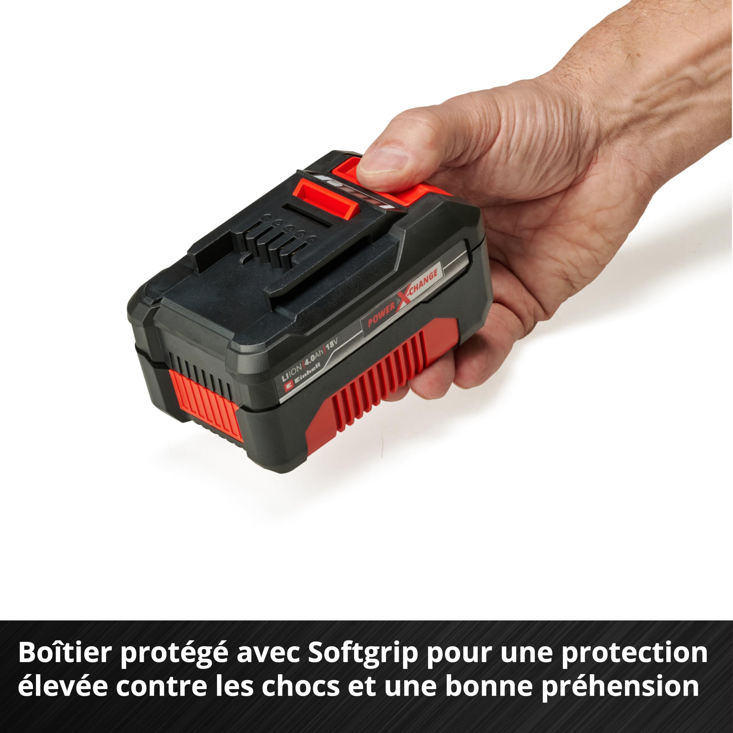 Einhell Système à double batterie 4,0 Ah Twinpack Power X-Change Li-Ion 18V 2x 4,0 Ah PXC