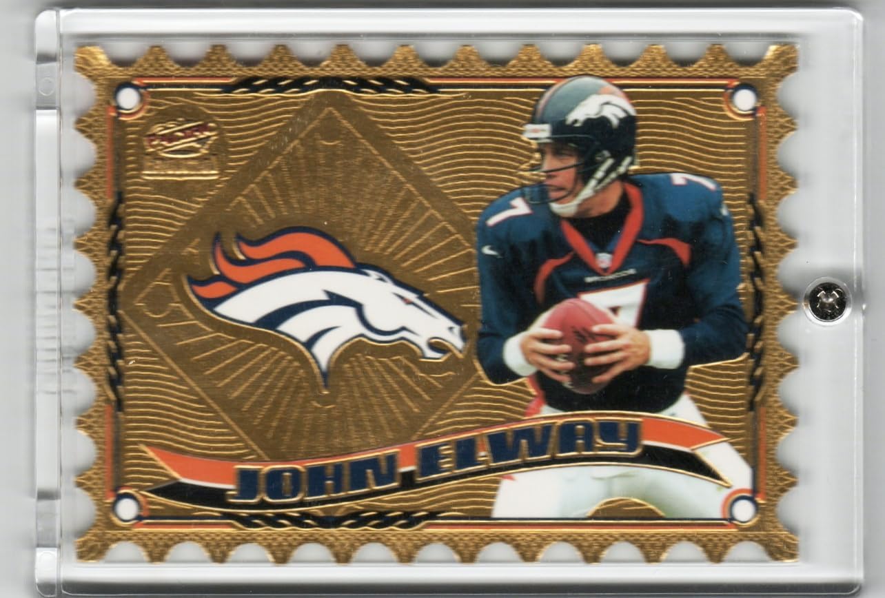 John Elway Air Mail Die-Cuts Collctible Football Card - 1997 Pacific Football Card #10 (Broncos)