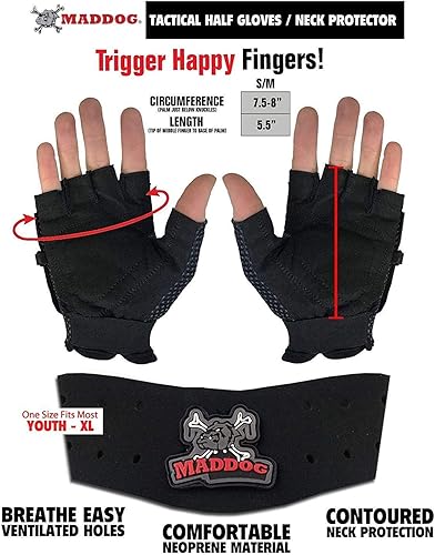 Miniatura 6 de Maddog Tippmann Stormer - Juego de rotuladores de pistola de paintball HPA