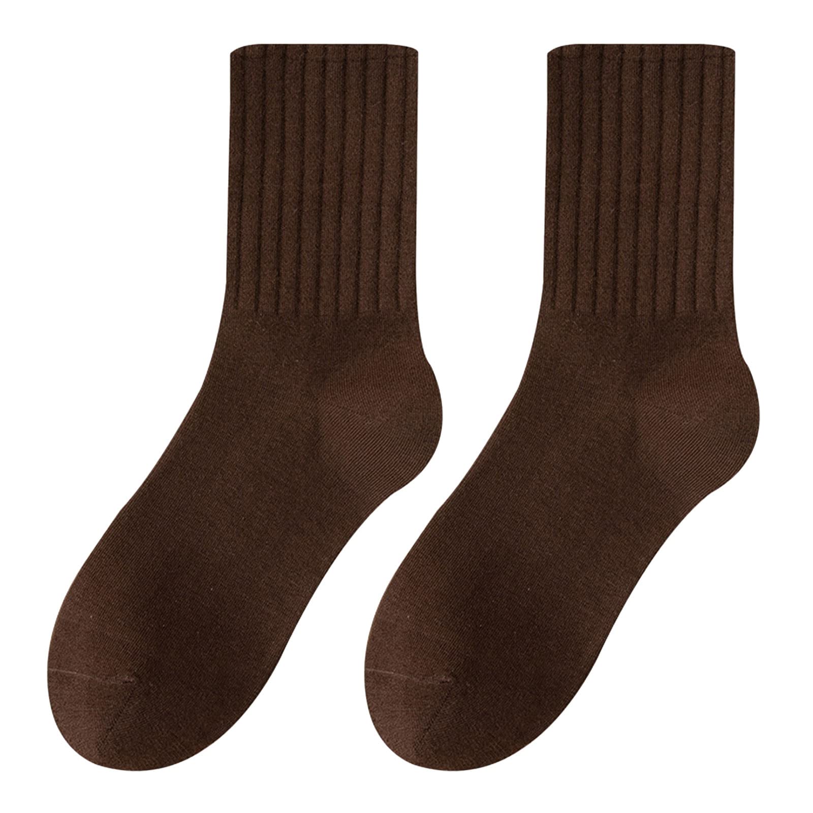 Women's Plain Socks Mid Tube and Qinter All Long Tube Socks Pure Cotton 5 Off One Order Over 25