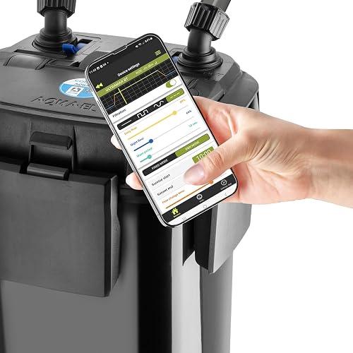 ULTRAMAX BT - Innovativa filtrazione - per Il Massimo Comfort | Filtro Esterno Esterno per acquari 100-750 l | 2200 l/h | 6,1-13,5 W | Controllo Tramite App - 9