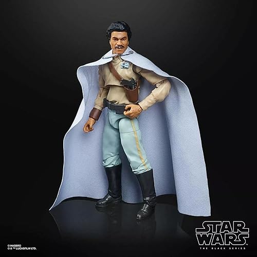 Miniatura 4 de STAR WARS The Black Series General Lando Calrissian - Figura coleccionable de 6 pulgadas, El regreso del Jedi, para niños de 4 años en adelante,