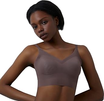 Breeze Womens Wireless Bra - Comfortable Seamless Stretch Everyday Bra - Bras for Women no Underwire Full Coverage Bralette