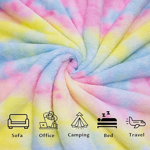 Miniatura 6 de MUGD Mantas suaves de forro polar suave y mullido, manta cálida para niños para cama