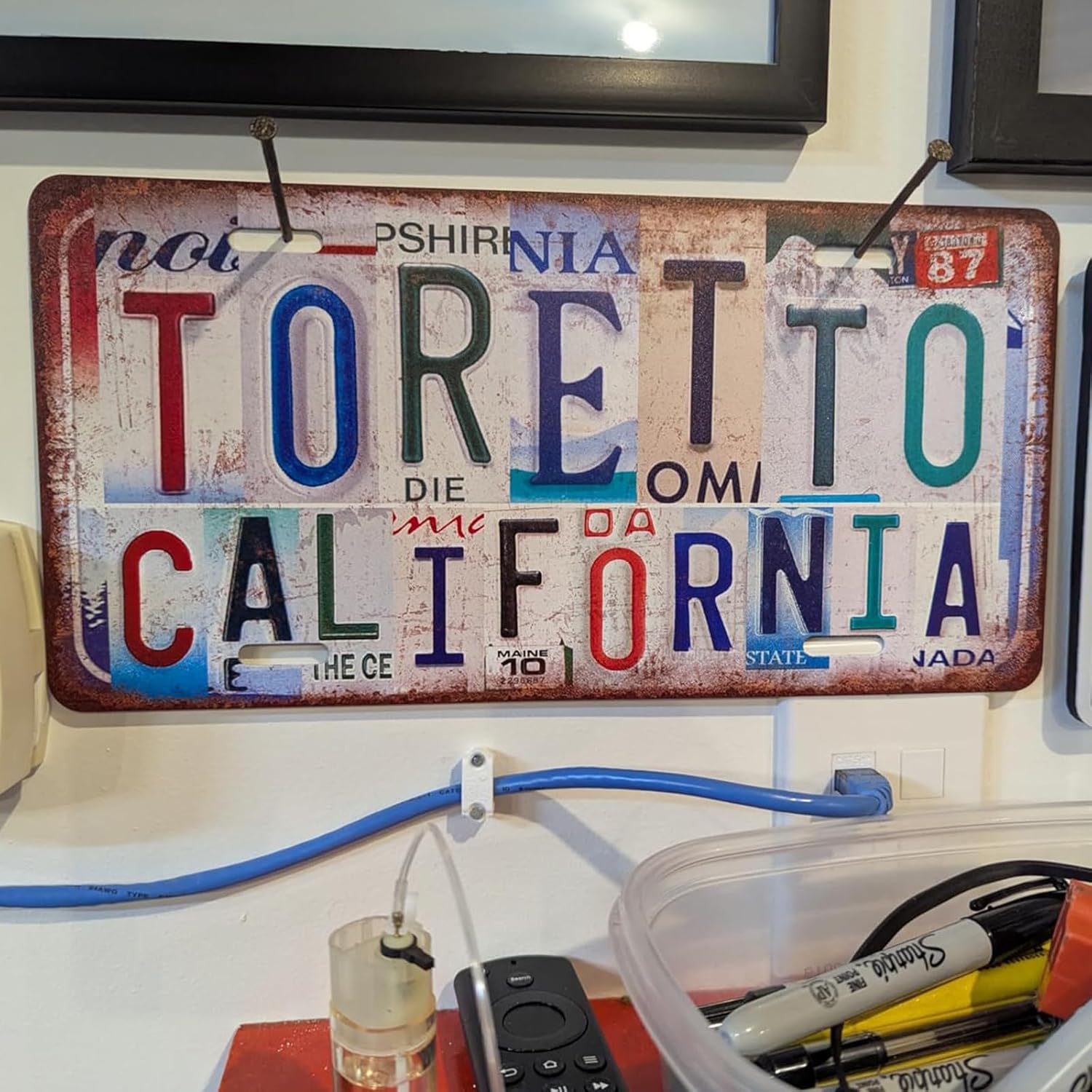 Vintage Family License Plate Wall Decor Metal Tin Sign 12 x 6 Inches - And So Together They Built A Life They Loved - Image 6