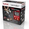 Tefal Power Mix HT650E38 Silence Hand Mixer 600 Watt Variable Speed Control Turbo and Ejection Function Extremely Quiet Motor Hand Mixer Includes 2 Whisks and 2 Dough Hooks Gray