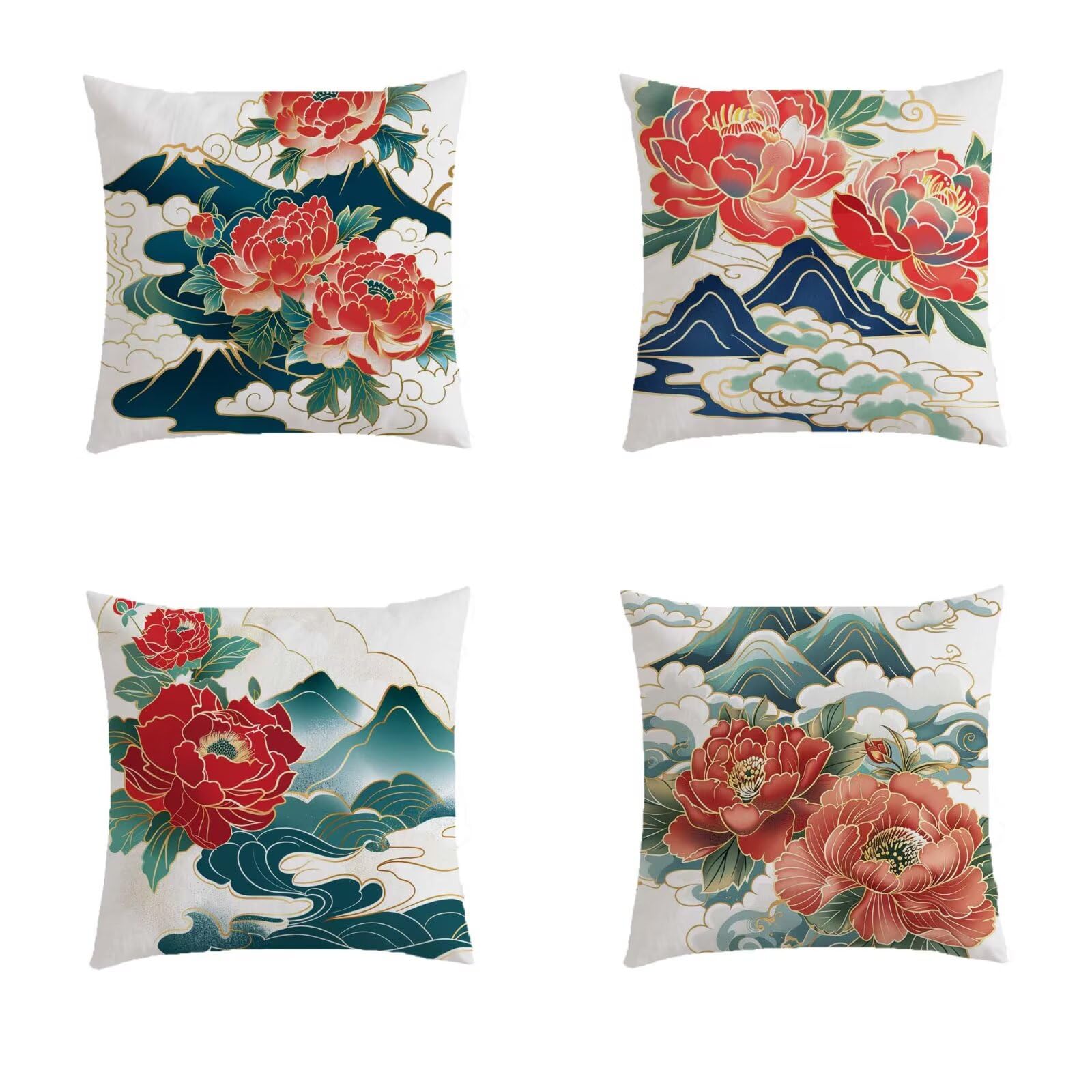 Housse coussin exterieur fleurs pour créer un coin de paradis sur votre canape