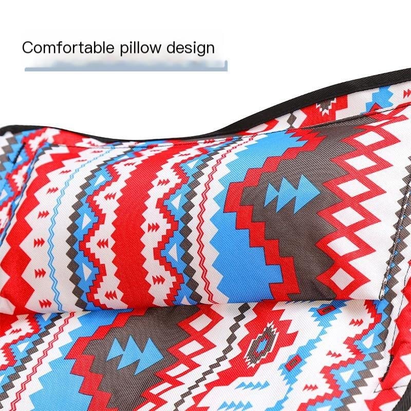 Chaise de camping portable légère et siège extérieur pliable pêche - 5