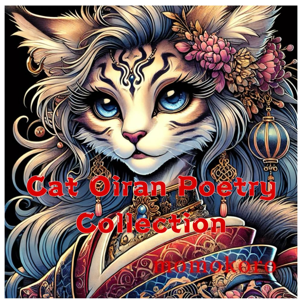 Cat Oiran Poetry Collection: Flower Language Poem