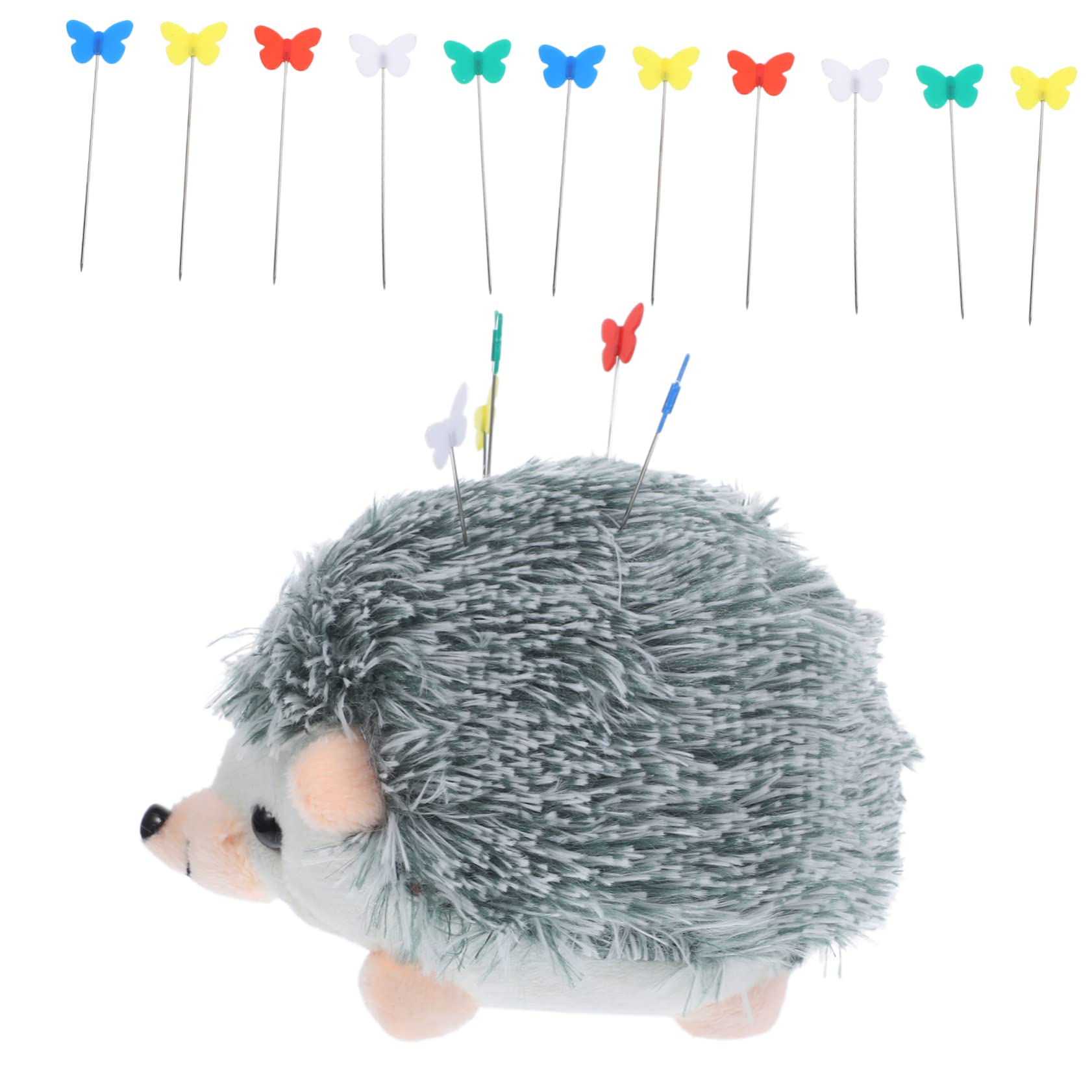 HOODANCOS 3juegos Alfiletero Portátil Forma De Erizo Alfileres De Kit De Costura y Divertido Para Manualidades y Decoración