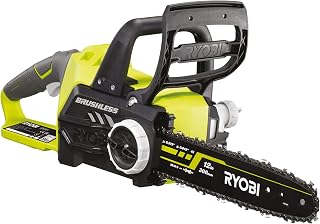 Ryobi Pilarka Łańcuchowa 18 V, OCS1830, Silnik Bezszczotkowy, Długość Prowadnicy 30 cm, Prędkość Przesuwu Łańcucha 10 m/s, Prowadnica oraz Łańcuch Marki Oregon, Automatyczne Smarowanie