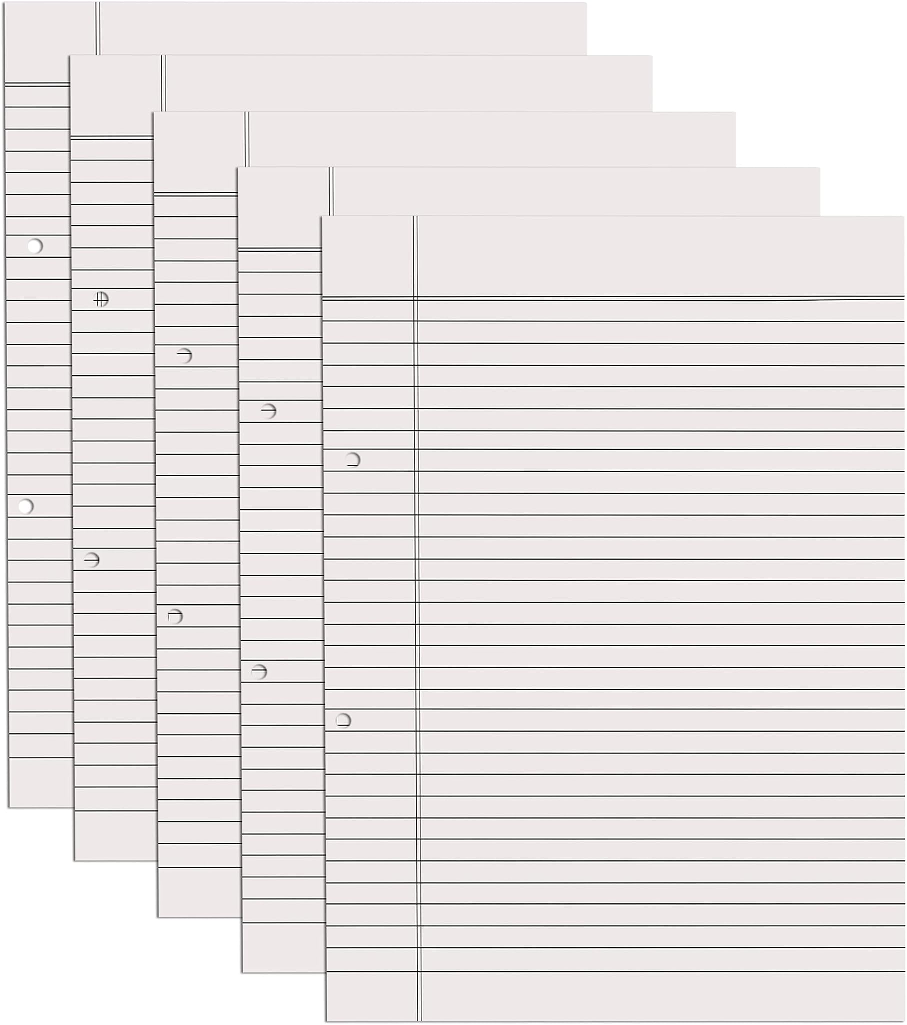 Two Sided Ruled Paper A4 Size Both Side Ruled Sheet For Project Assignment Practical ...