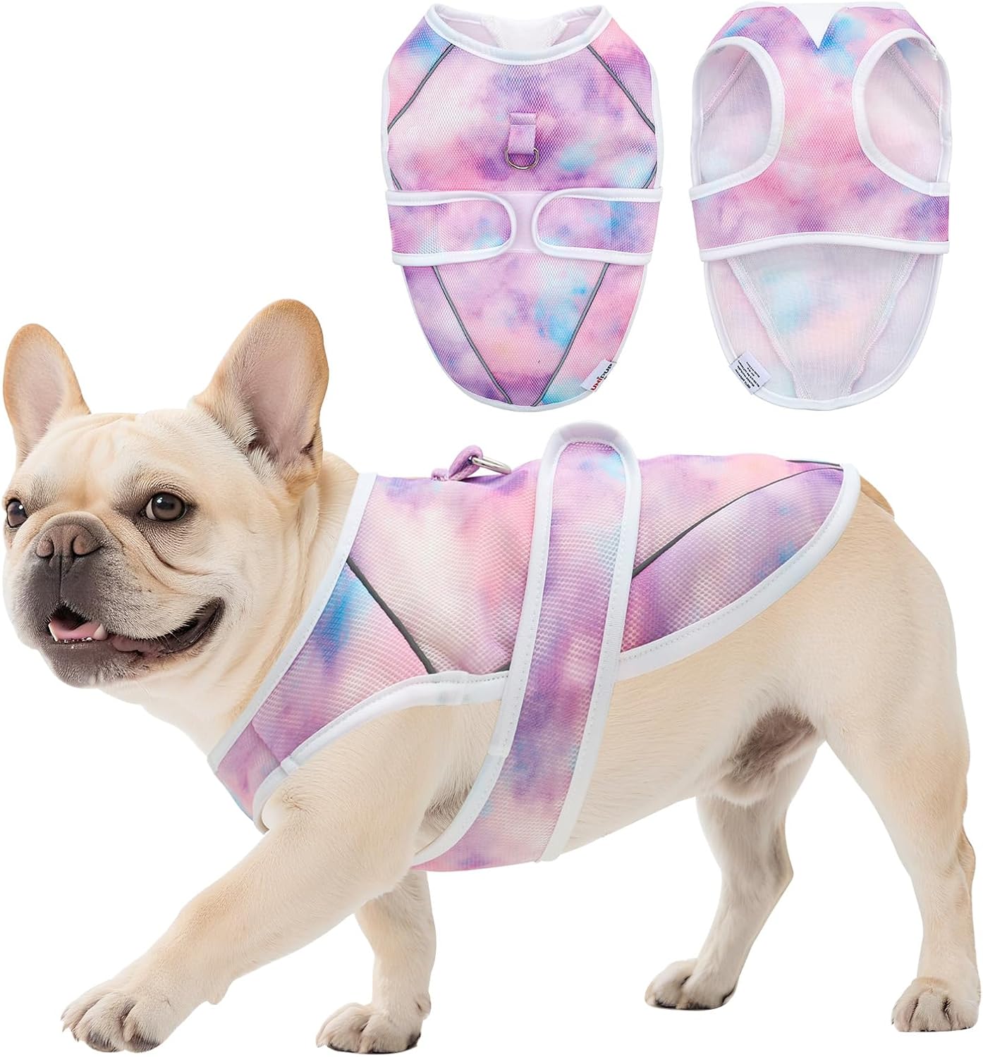 Lightweight Dog Cooling Vest with UV Protection & Adjustable Fit Lightweight Dog Cooling Vest with UV Protection & Adjustable Fit