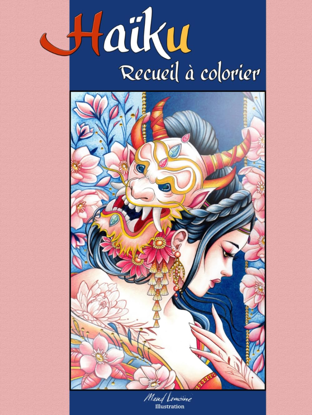 Haïku: Recueil à colorier