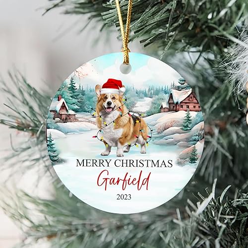 Miniatura 45 de Adorno personalizado para árbol de Navidad de perro Chow Chow, regalo único de Navidad negro para los amantes de los perros Adorno negro Chow Chow