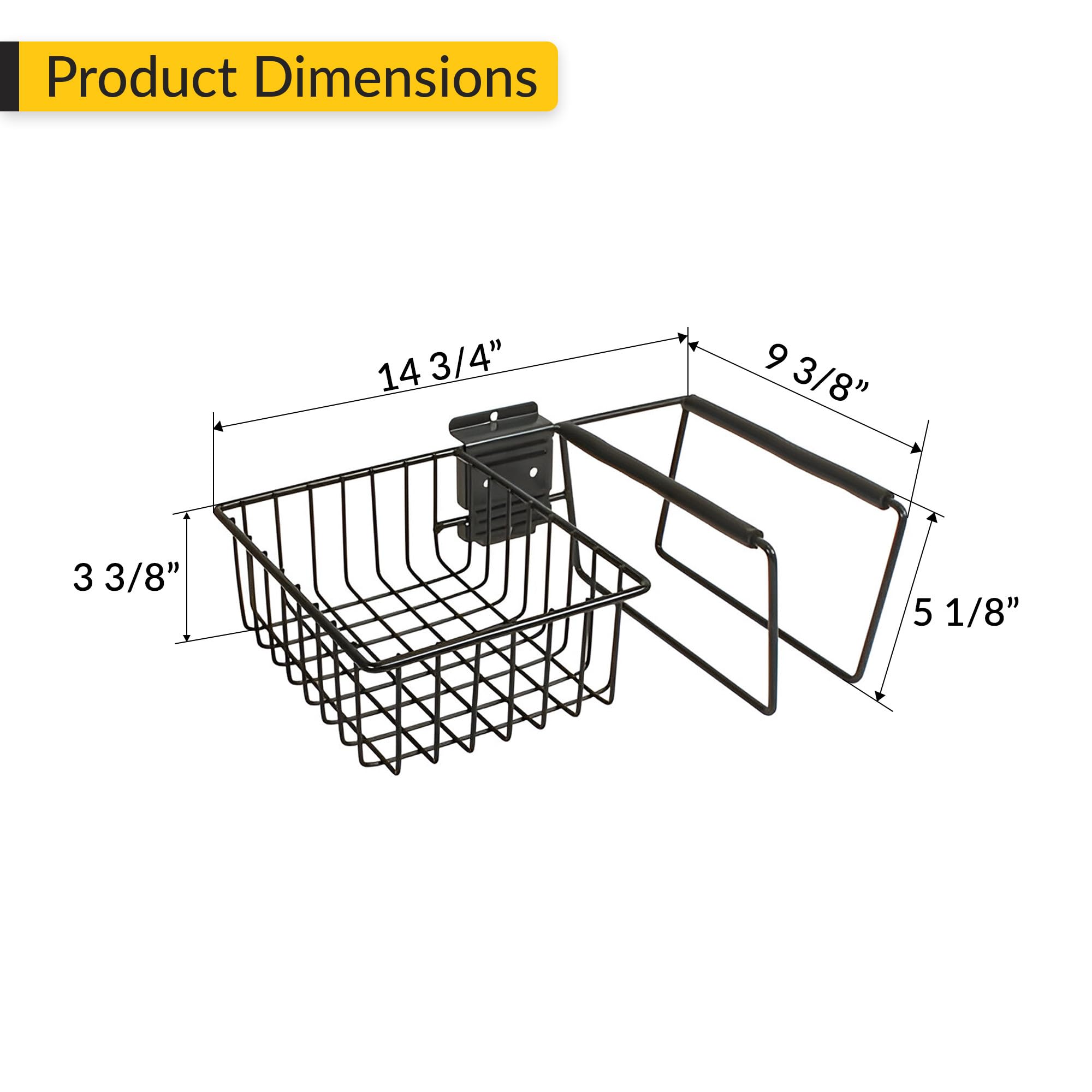 Brixwell QG6D-001 Tennis Accessory Holder