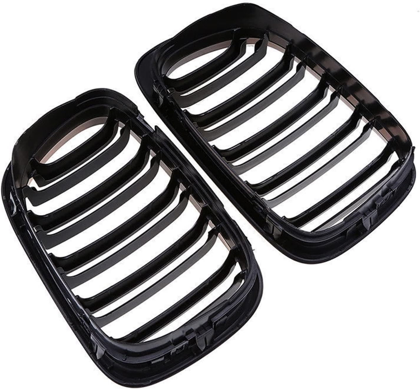 LUISAS Car Front Grilles for BMW E46 2Door 3 Serie M3 1998-2001 Coupe,Front Kidney Grille Front Bumper radiator grille Auto Modified Replacement Mesh