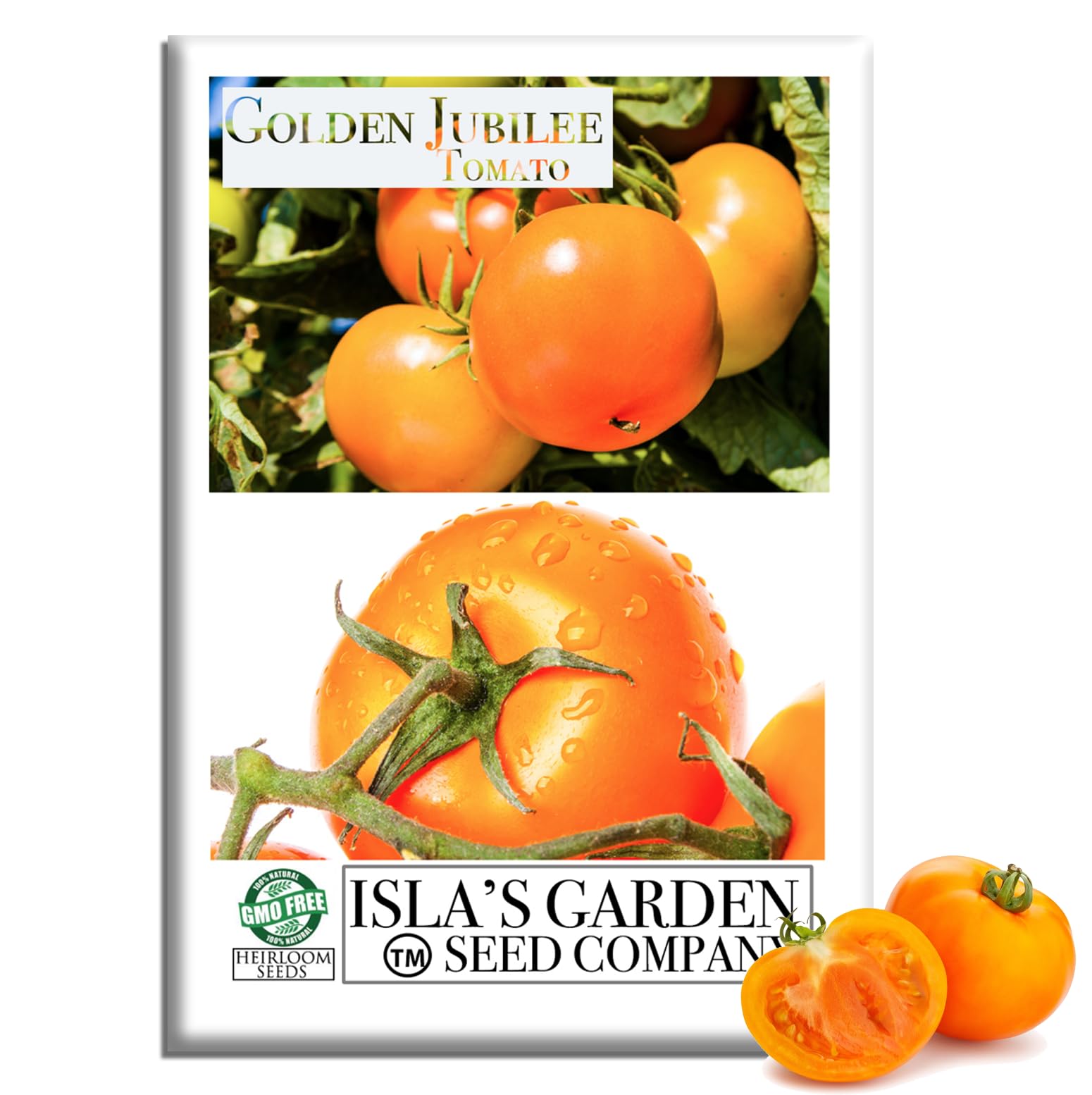Amazon.com : Golden Jubilee Tomato Seeds (Solanum lycopersicum