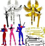 5 Pack T13 Action Figure Assembly Completed, Titan 13 Action Figures Set, Dummy 13 Action Figures, Nova 13 Robot Toy, Lucky T 13 Toy for 6 7 8 9 10 11 12 Years Old, Birthday Gift Boy for Grandson